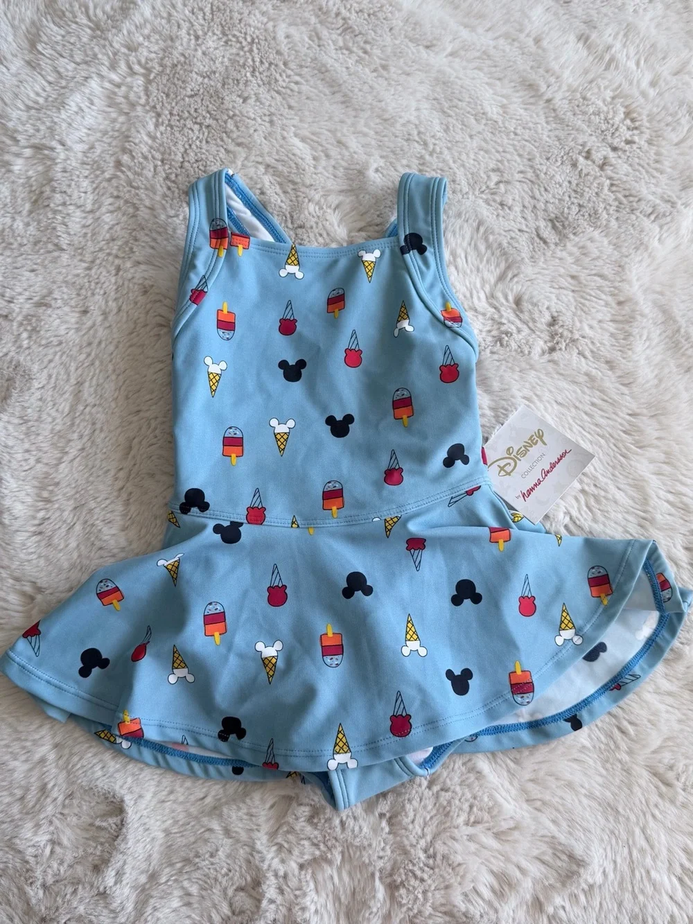 New Hanna Andersson Disney Swimsuit Size 100 4T